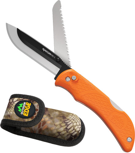 Outdoor Edge RSB356C Razor Pro 3.5" Orange Folding Knife
