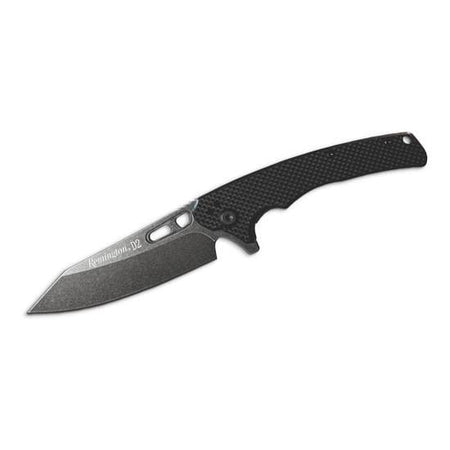 Remington EDC Coping Folder 4" D2 Blade Black G10 Handle