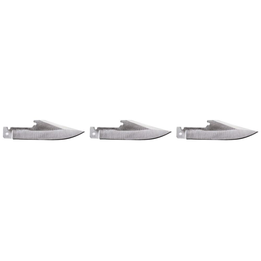 Remington RXB 3-Count Drop Point Replacement Blades 440 Stainless
