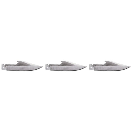 Remington RXB 3-Count Drop Point Replacement Blades 440 Stainless