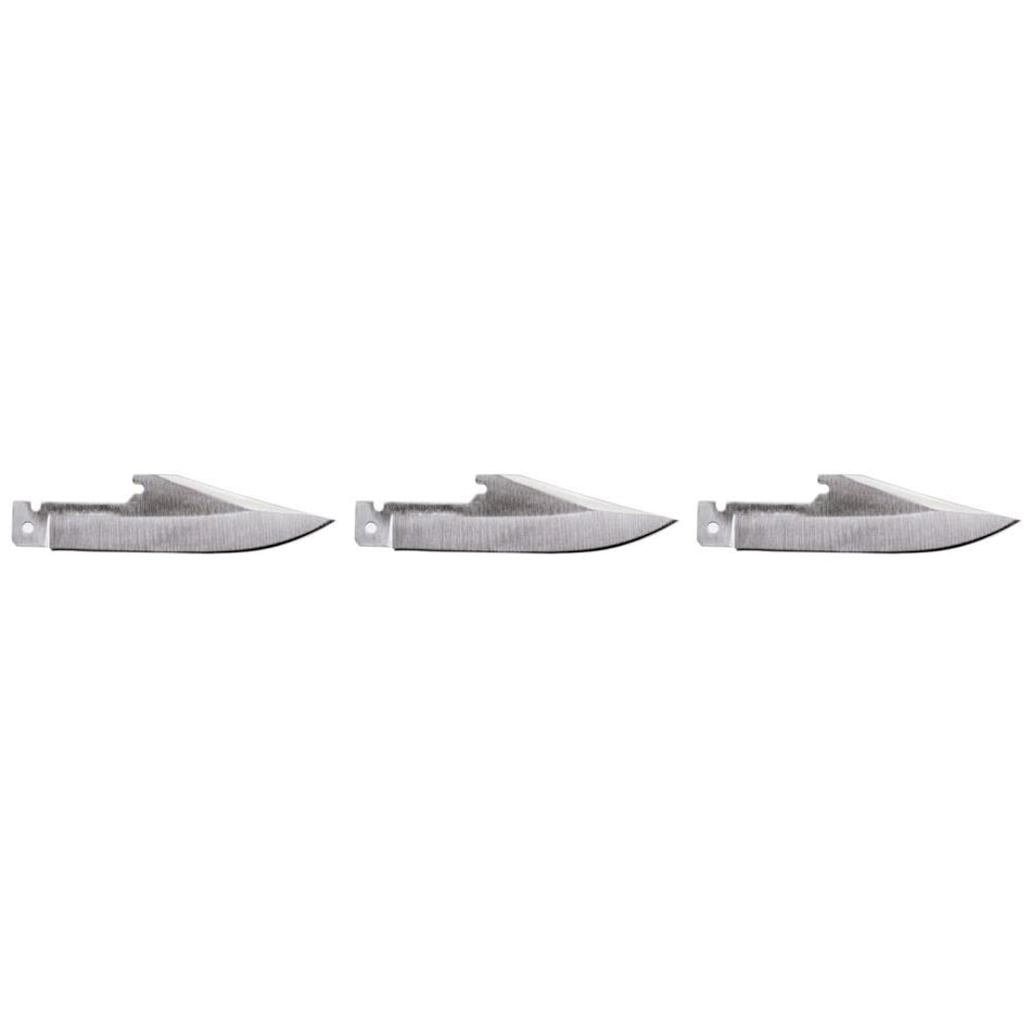 Remington RXB 3-Count Drop Point Replacement Blades 440 Stainless
