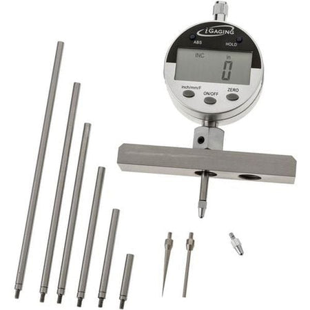 iGaging Precision Digital Depth Gauge Kit