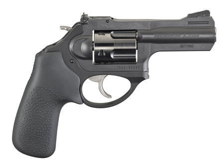 Ruger 5444 LCRx 357 Mag 5rd 3" Matte Black Steel Barrel, Black PVD Cylinder, Matte Black Stainless Steel Frame, Black Hogue Tamer Monogrip Grip
