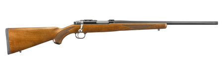 Ruger 7225 77/22 22 Hornet 6+1 Capacity, 20" Threaded Barrel, Blued Alloy Steel, Integral Scope Mount On A Solid Steel Receiver, American Walnut Stock