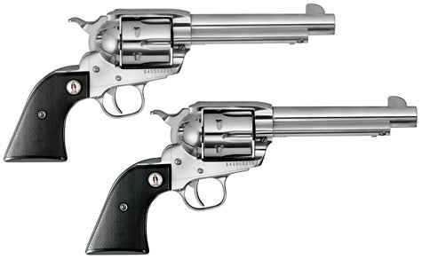 Ruger 5134 Vaquero SASS 45 Colt (Long Colt) 6rd 5.50" High Gloss Barrel, Cylinder & Frame, Black Checkered Polymer Grip, Transfer Bar Safety, Montado Hammer (1 of 2)