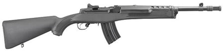 Ruger 5854 Mini Thirty 7.62x39mm 20+1 16.10" Blued Threaded Barrel, Blued Steel Drilled & Tapped Receiver, Black Synthetic Fixed Stock, Right Hand