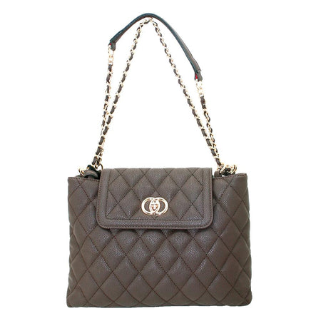 Cameleon Coco Brown Concealed Carry Purse - Dual-Access CCW Compartment