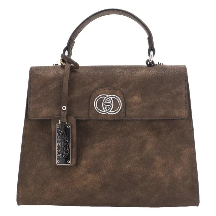 Cameleon Hermera Concealed Carry Structured Bag Brown