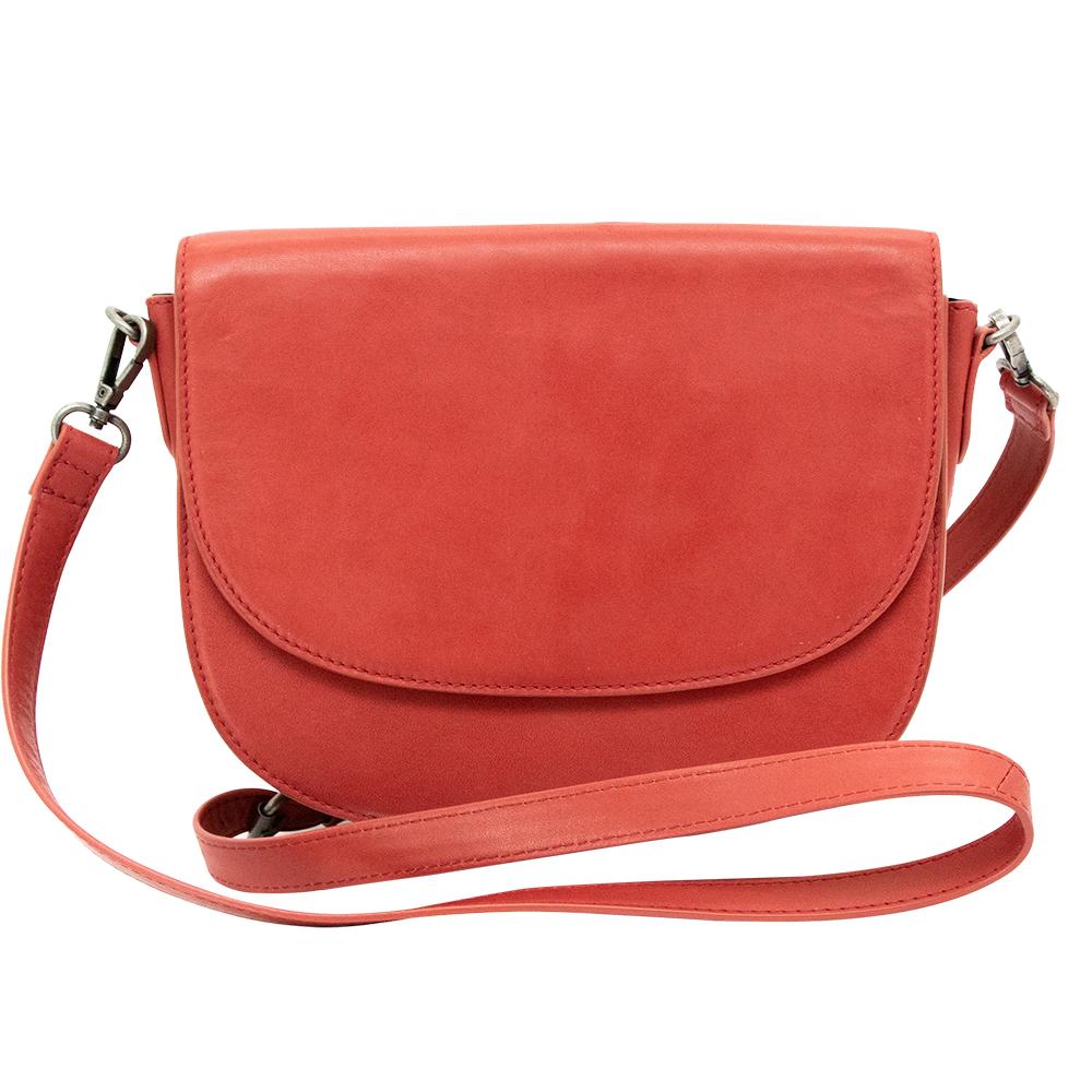 Cameleon Sophia VT Leather Concealed Carry Purse Red with Holster