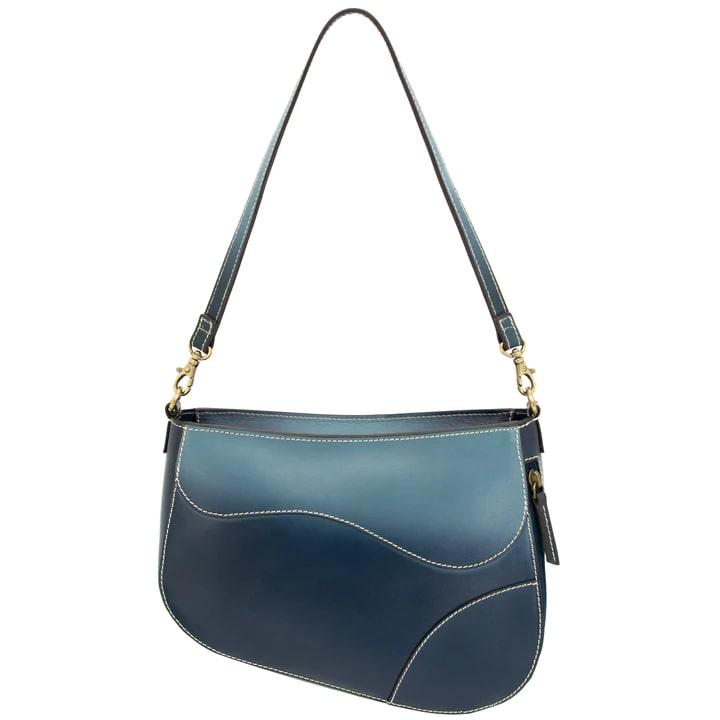 Cameleon Saddle Concealed Carry Handbag with Holster Navy