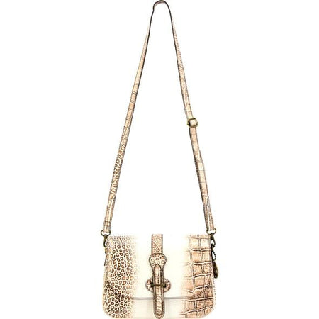 Cameleon Smith & Wesson Croc Concealed Carry Purse Beige with Holster