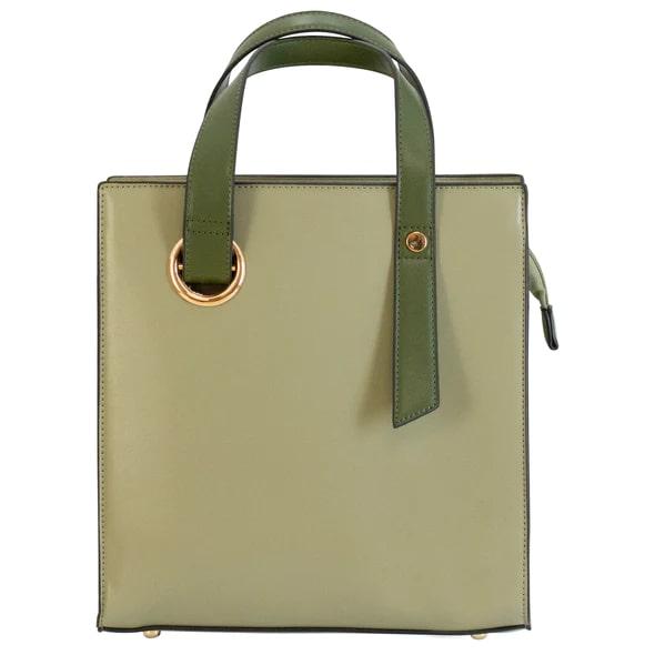 Cameleon Sage Concealed Carry Purse Tote Sage Green Vegan Leather