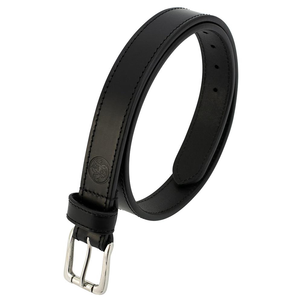Cameleon S&W EDC Holster Belt Black Leather 42" to 44"