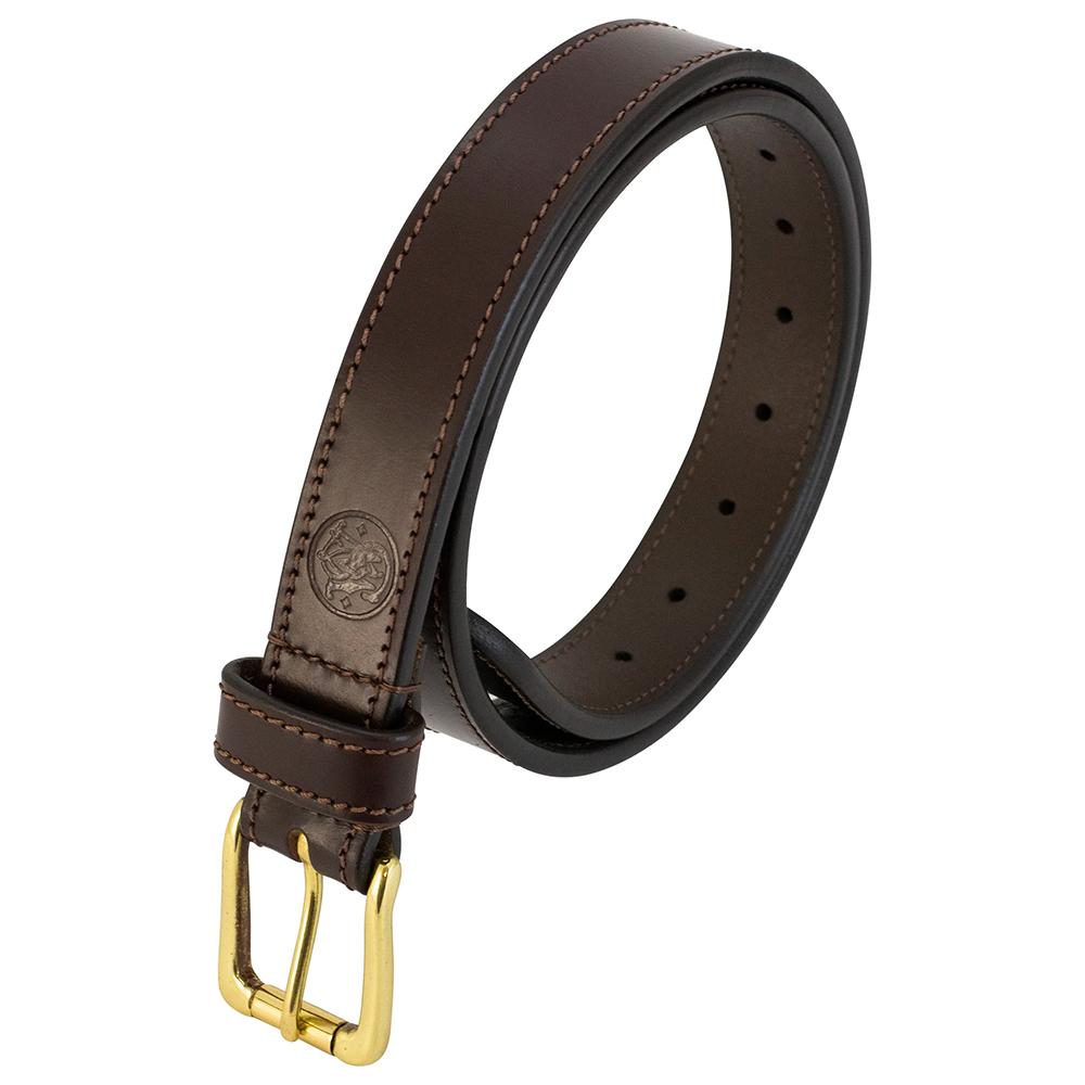 Cameleon S&W EDC Brown Leather Gun Belt 46" - 48"