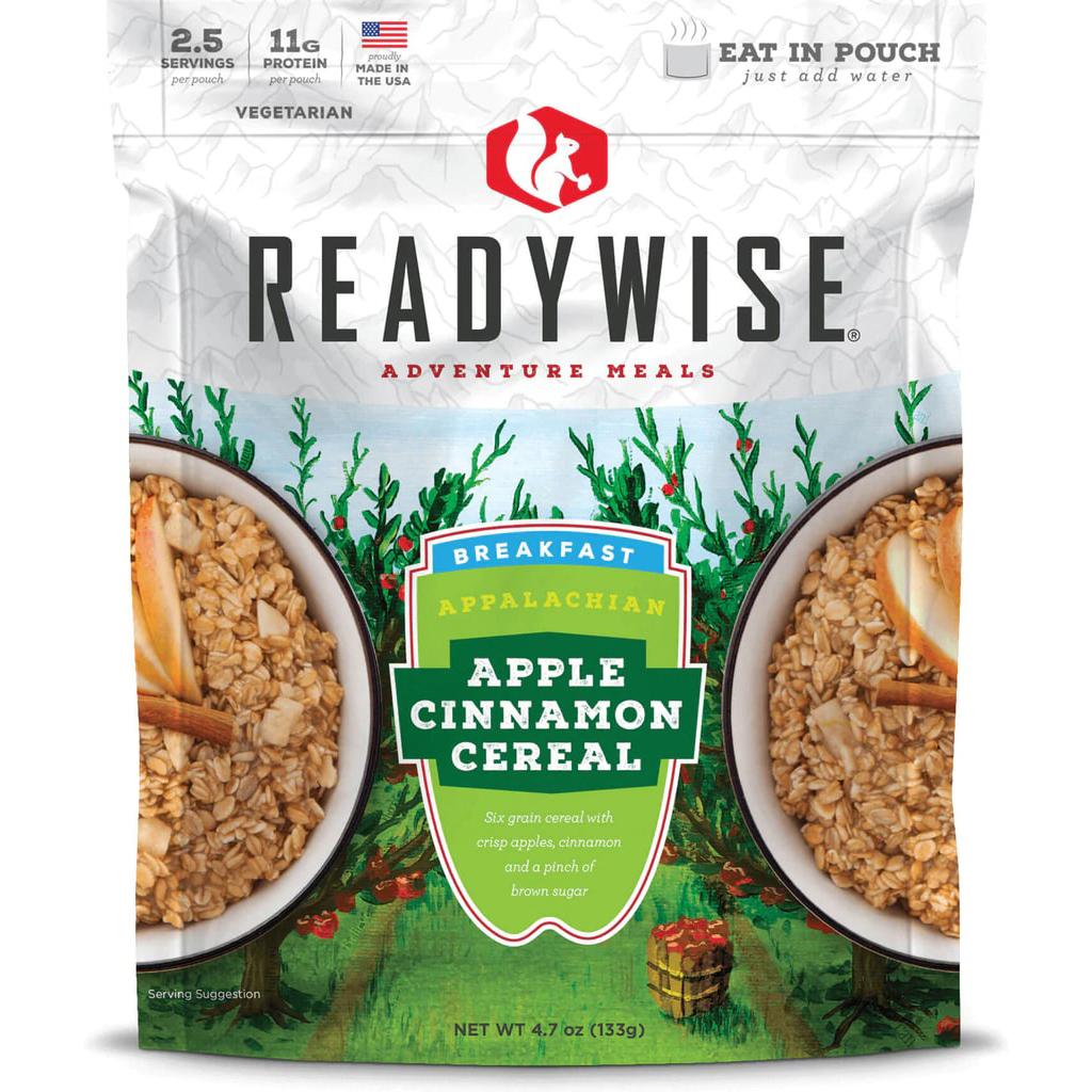 Readywise Appalachian Apple Cinnamon Instant Cereal 4.7 oz Pouch