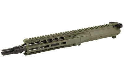 Radian Weapons 300 Blackout 9" Complete Upper Receiver, Dead Air KeyMo, 8" MLOK, Cerakote Olive Drab Green Finish