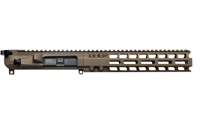 Radian Model 1 AR-15 Upper Receiver & 10" M-LOK Handguard Set with Raptor-SD Charging Handle, Brown Cerakote R0640