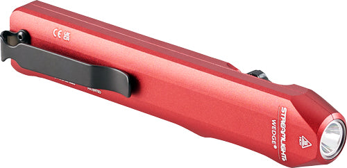 Streamlight Wedge White EDC Carry Light Red Trim with Pocket Clip