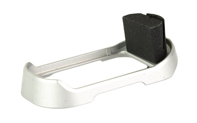 Shield Arms Mag Well for Glock 43X/48, Gray Anodized Billet Aluminum, USA Made G43X48-MAGWELL-GRY