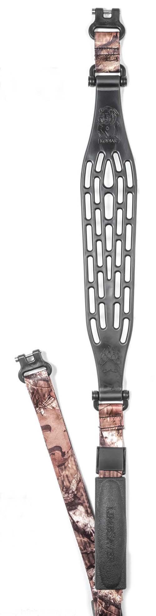 Kodiak Air Rifle Sling by LimbSaver Black Mossy Oak Infinity Pattern