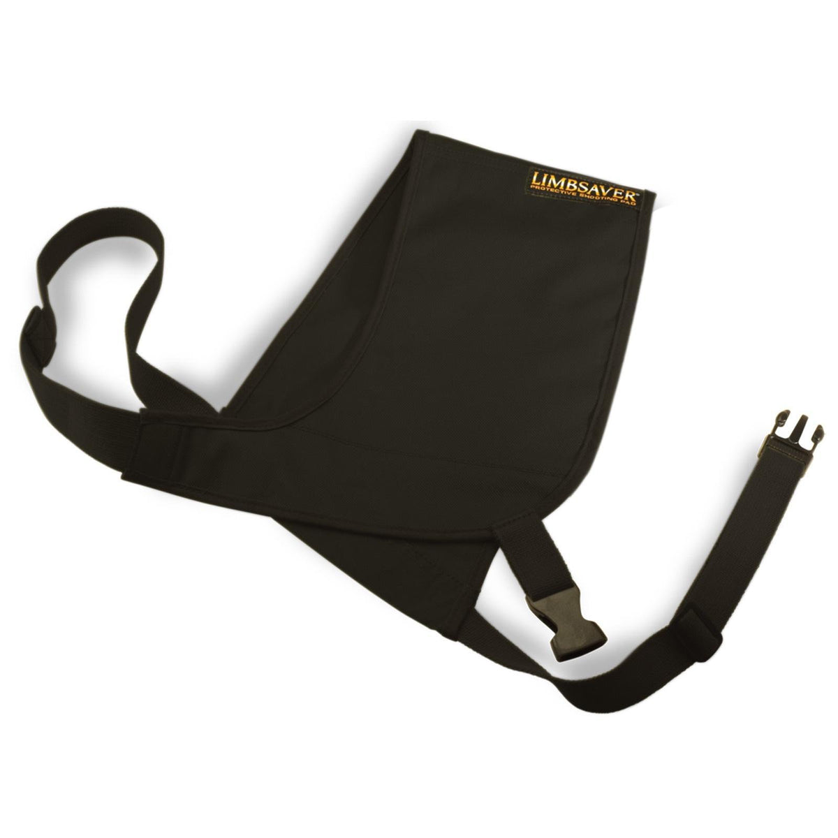 LimbSaver Black Strap-On Shooting Vest - Recoil Reducing Shoulder Pad