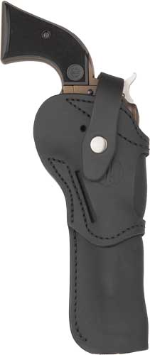 1791 Multi-Fit OWB Holster Single Action Revolver Ruger Wrangler 6.5" Black Ambidextrous