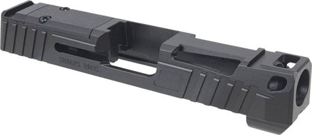 Sharps Bros. SIG P365X Improved Slide Black Stainless Steel RMSC Optic Cut