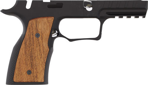 Sharps Bros. SIG P320 Grip Module with Manual Safety Black w/ Cherry Detail