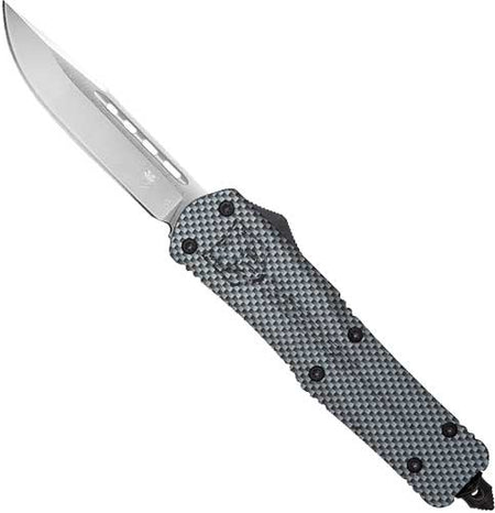 CobraTec FS3 OTF Carbon Fiber 3" D2 Steel Drop Point Knife