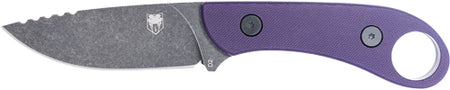 CobraTec Skinner D2 Full Tang 3.75-Inch Purple G10 Knife with Kydex Sheath