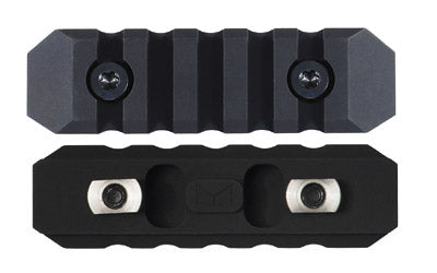 Seekins Precision 0010560079 M-LOK Accessory Rail, 5 Slot, Aluminum, Black