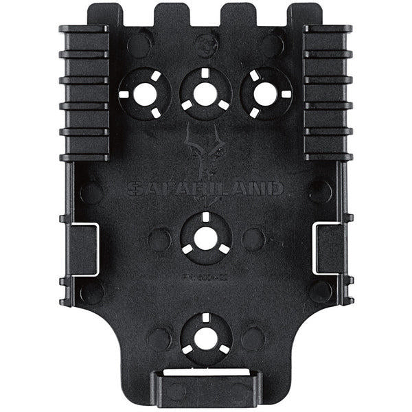 Safariland Quick Locking System QLS 22 Receiver Plate Black Injection Molded