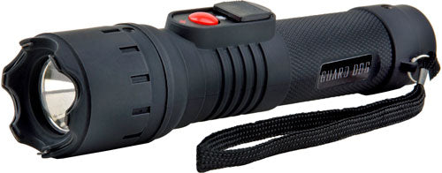 Guard Dog Stealth Black Stun Gun 4M Volt with Integrated Flashlight