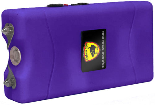 Guard Dog Purple Disabler Stun Gun w/ Built-In LED Light, Rechargeable
