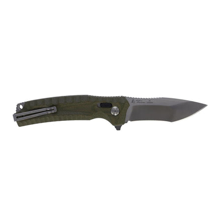 SOG Hidaka XR Folding Knife Modified Tanto 3V Steel Blade Olive Box