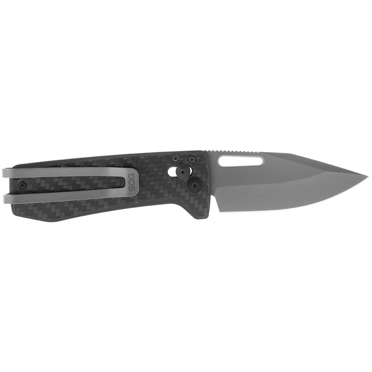 SOG Ultra XR Lightweight Folding Knife 2.8" Black and Gray