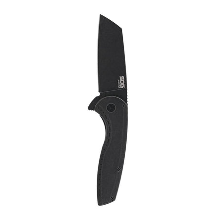 SOG Aegis FLK 2.0 Folding Knife 3-1/4" Wharncliffe Blade Black 8Cr13MoV Steel