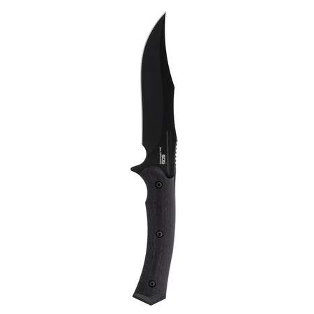 SOG Seal Commander Fixed Blade Clip Point Knife Black PVD S35VN