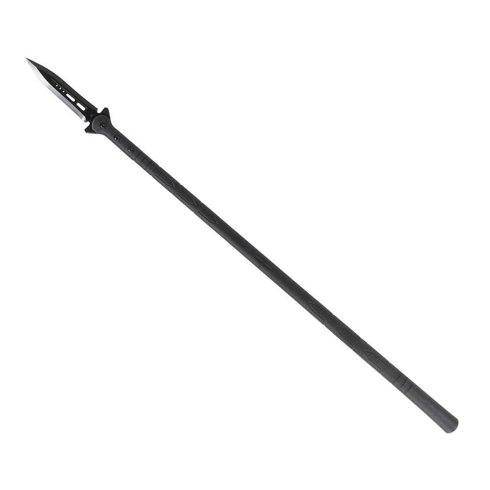 SOG Shadow Spear I Tactical Spear Point 7-3/5" Blade Black