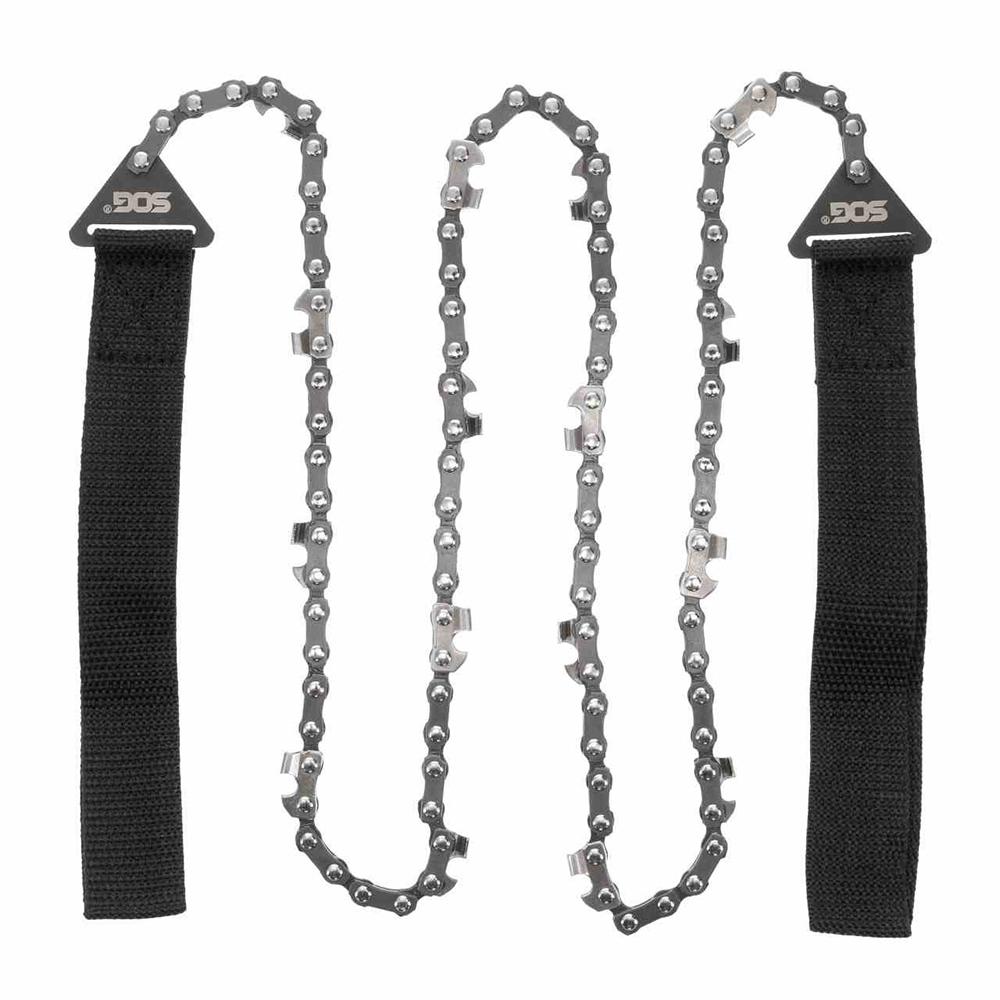SOG Pocket Chainsaw High-Carbon Steel 36 Inch Outdoor Survival Chain Saw