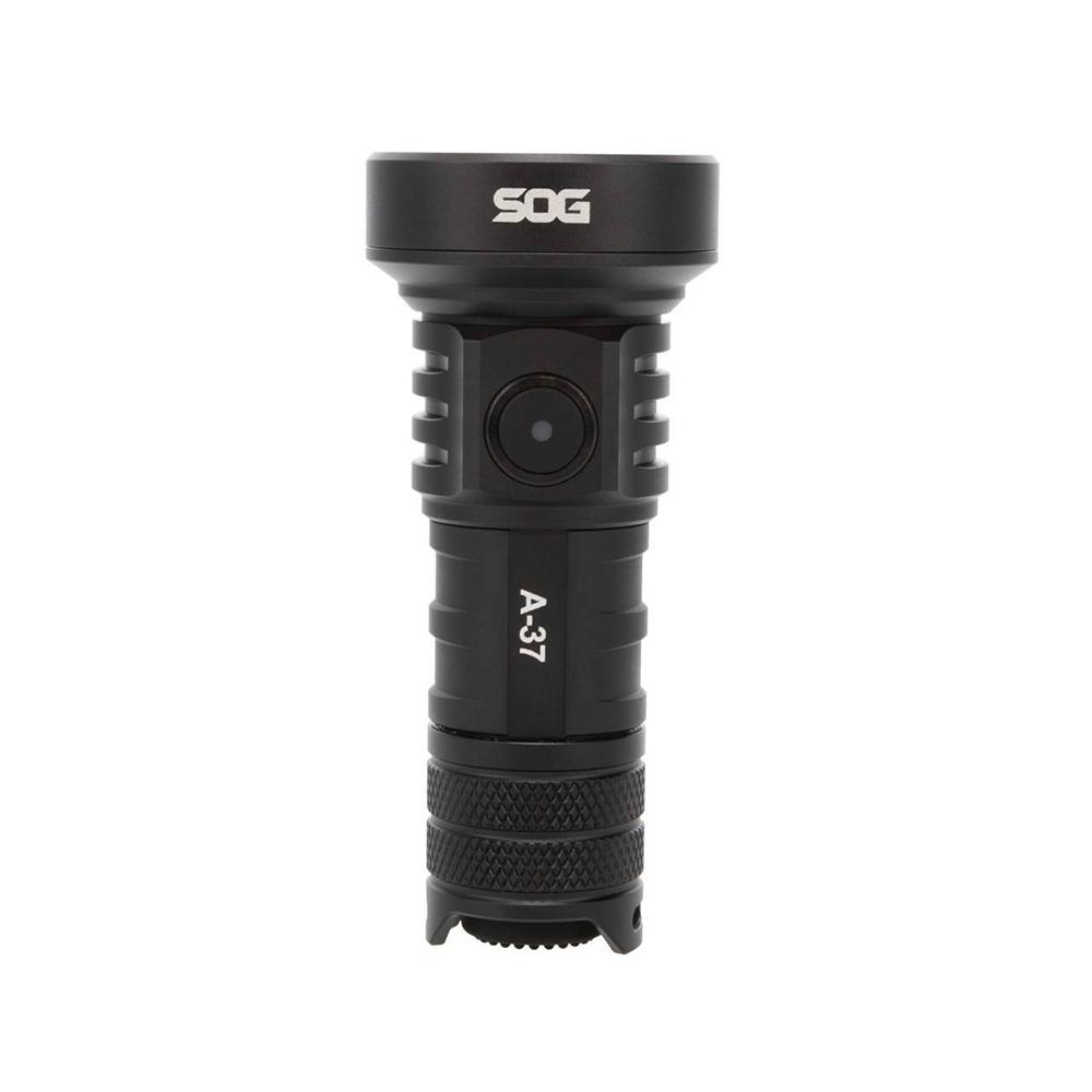 SOG A-37 Everyday Carry Flashlight 1320 Lumens with 7 Modes Black