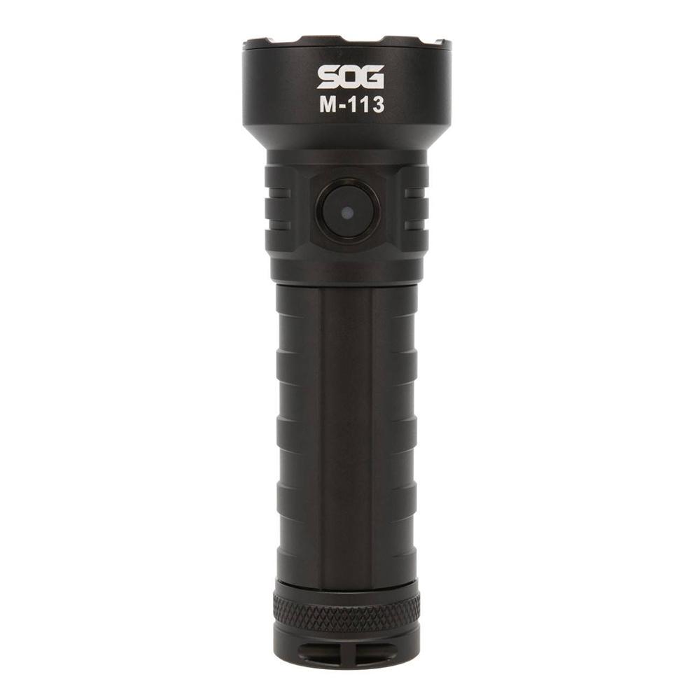SOG M-113 4000-Lumen Rechargeable Flashlight Black