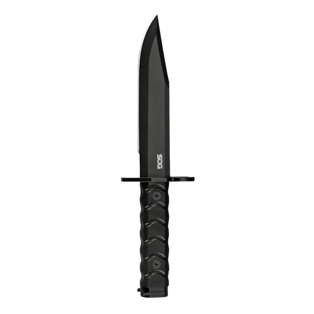 SOG BAR15C Clip Point Bayonet Fixed Blade Tactical Knife Black Box