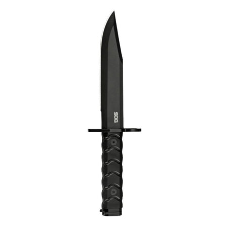 SOG BAR15C Clip Point Bayonet Fixed Blade Tactical Knife Black Box