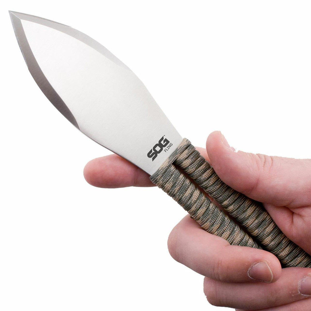 SOG Fling Paracord Wrapped Throwing Knives 2.8" Blade Set of 3