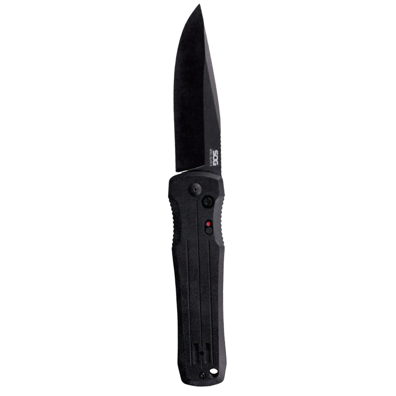 SOG Knives Spec Elite II 4" Drop Point Automatic Knife with G10 Handle