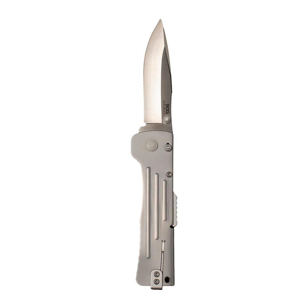 SOG Slim Jim 2.0 Assisted Folder 3-1/5" Clip Point Blade Clamshell Pack