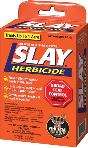 Whitetail Institute Slay 4 oz Broadleaf Weed Herbicide for 1 Acre Food Plot
