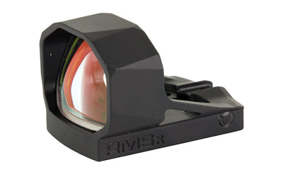 Shield Sights RMSX-4MOA-GLASS Red Dot Reflex Sight, Glass Lens, 4 MOA, Black