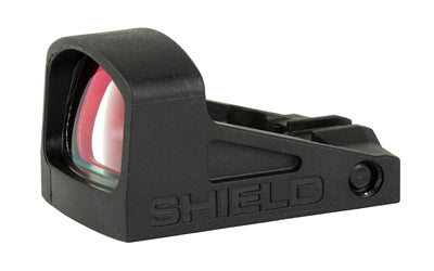 Shield Sights SMS2-4MOA-GLASS Mini Sight 2.0, 4 MOA Red Dot, Glass Lens, Black